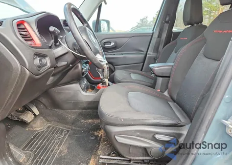 2015 Jeep Renegade Trailhawk from USA, damaged, VIN ZACCJBCT7FPC02316